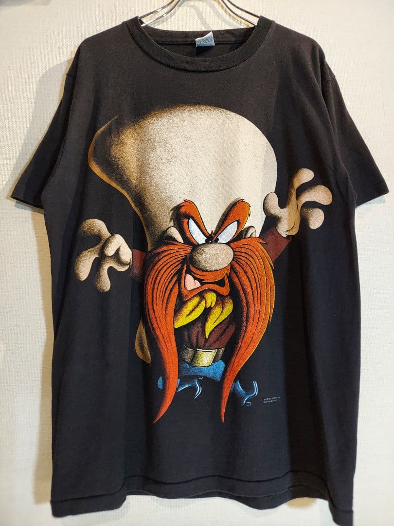 ヨセミテサム ブラックアウト Tシャツ ルーニーテューンズ ヴィンテージ アニメ