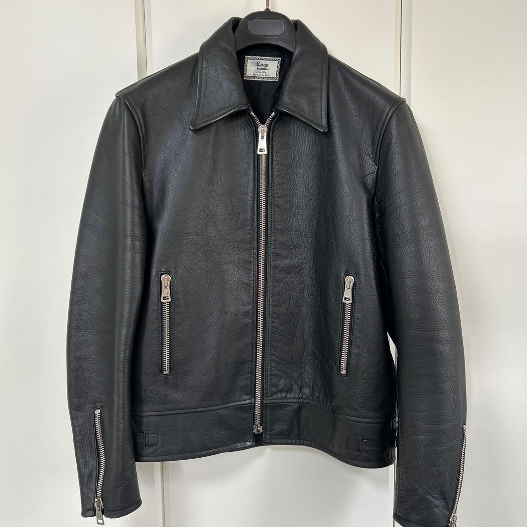 ラグスマックレガー シングルライダース レザージャケット L