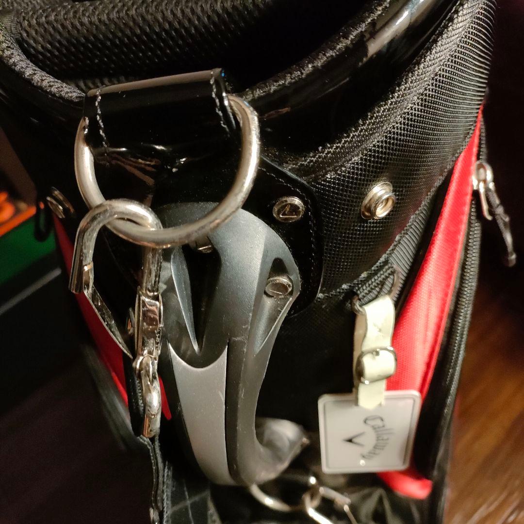 Callaway キャディバッグ ブラック/レッド　5分割