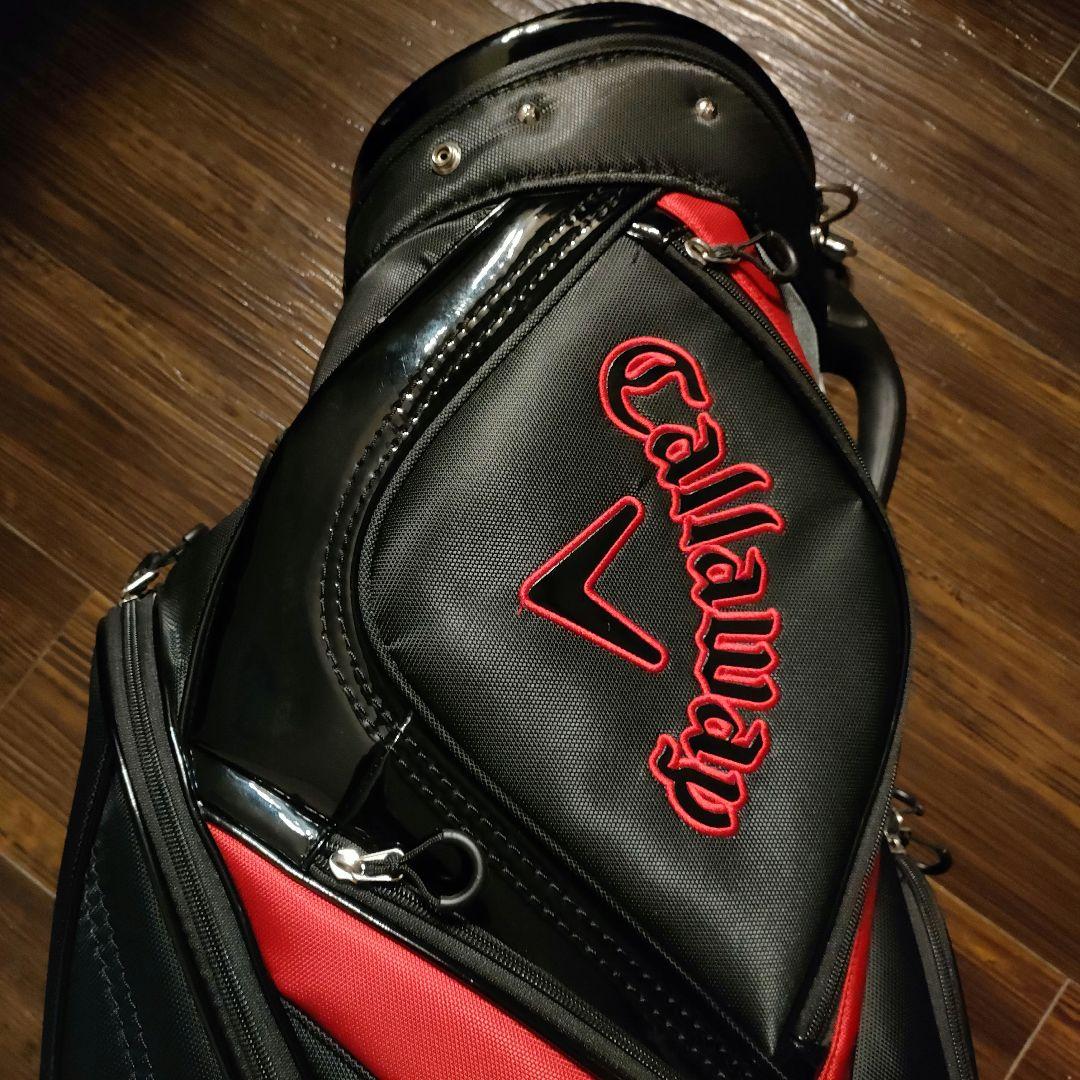Callaway キャディバッグ ブラック/レッド　5分割