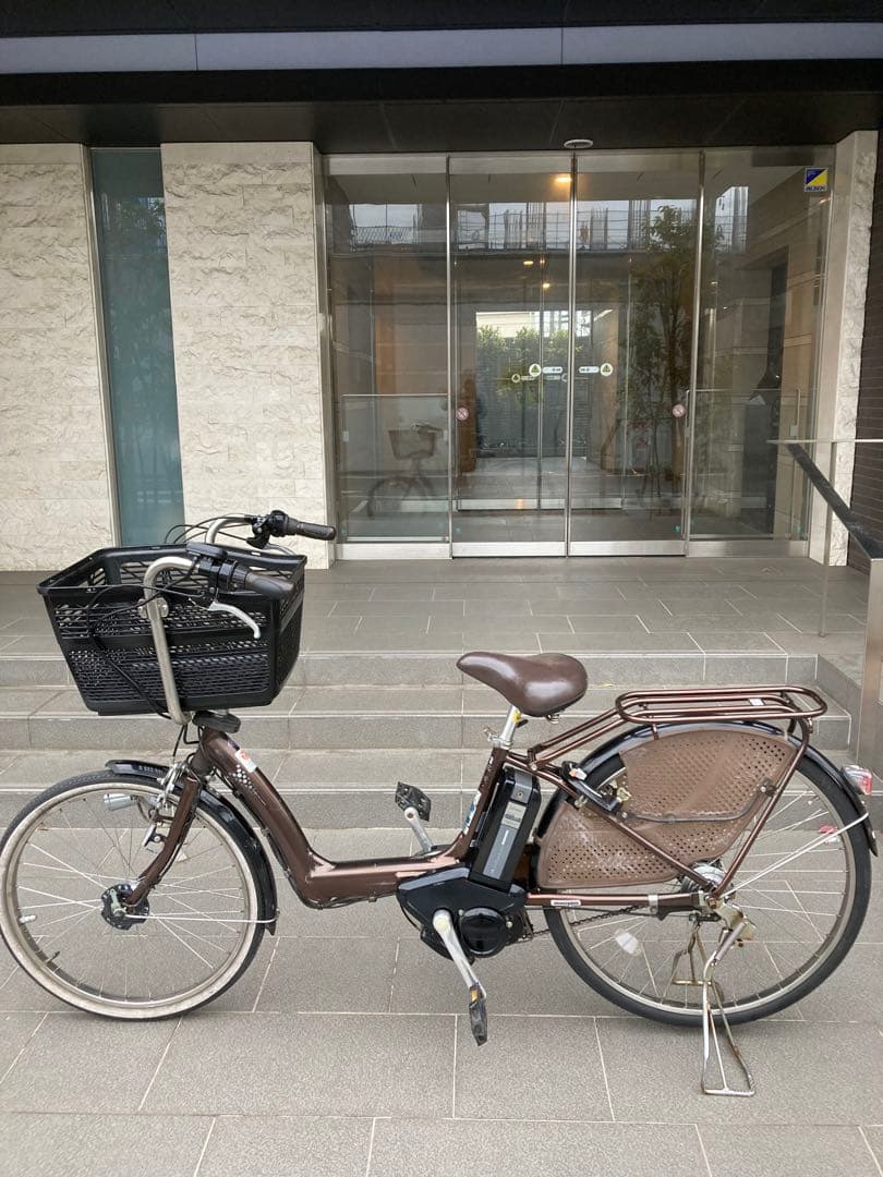 電動アシスト自転車BRIDGESTONE 26インチ.バッテリー2つです
