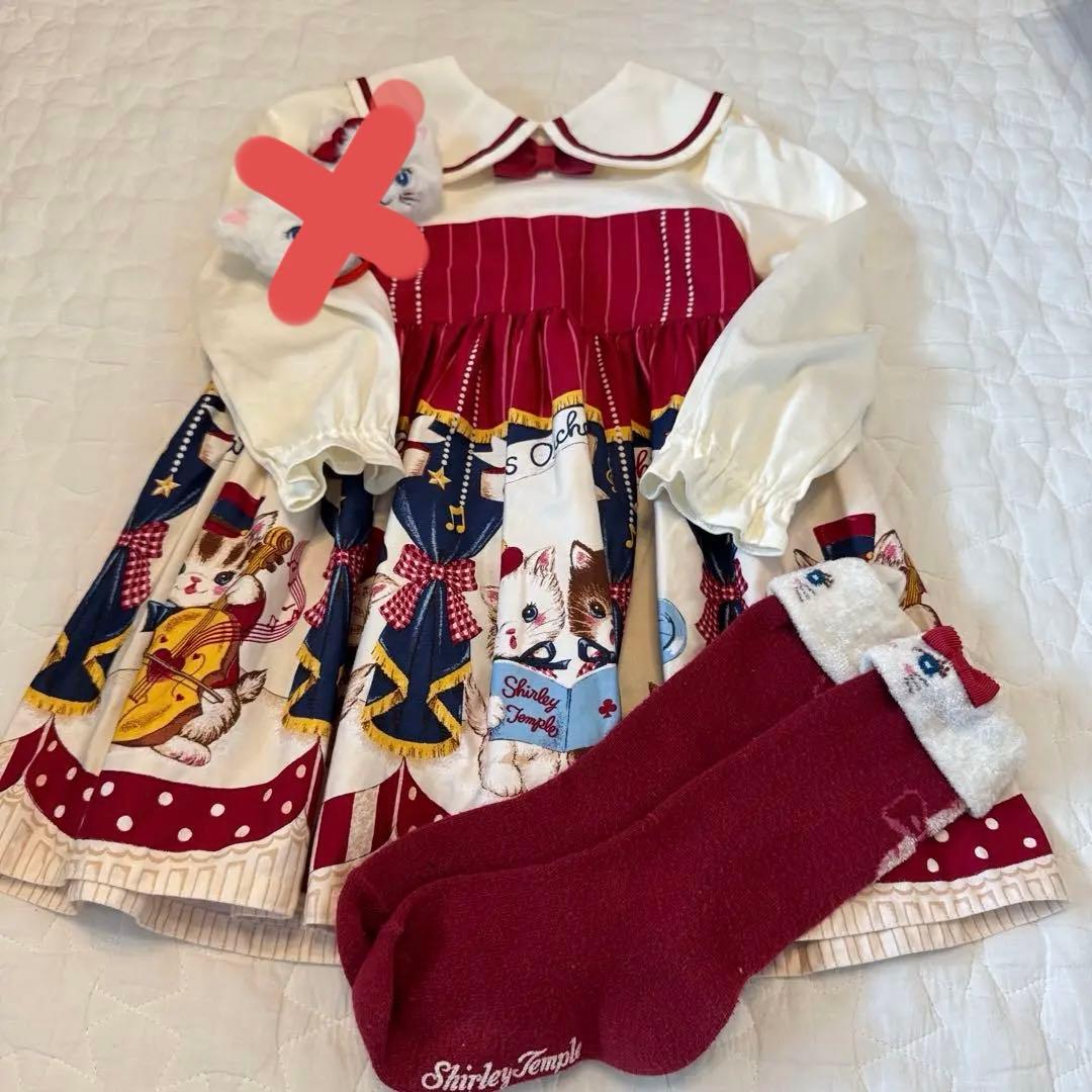 シャーリーテンプル　ねこオーケストラ2点セット