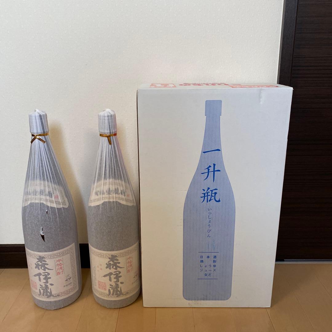 焼酎 森伊蔵1800ml 2本セット 専用箱入り
