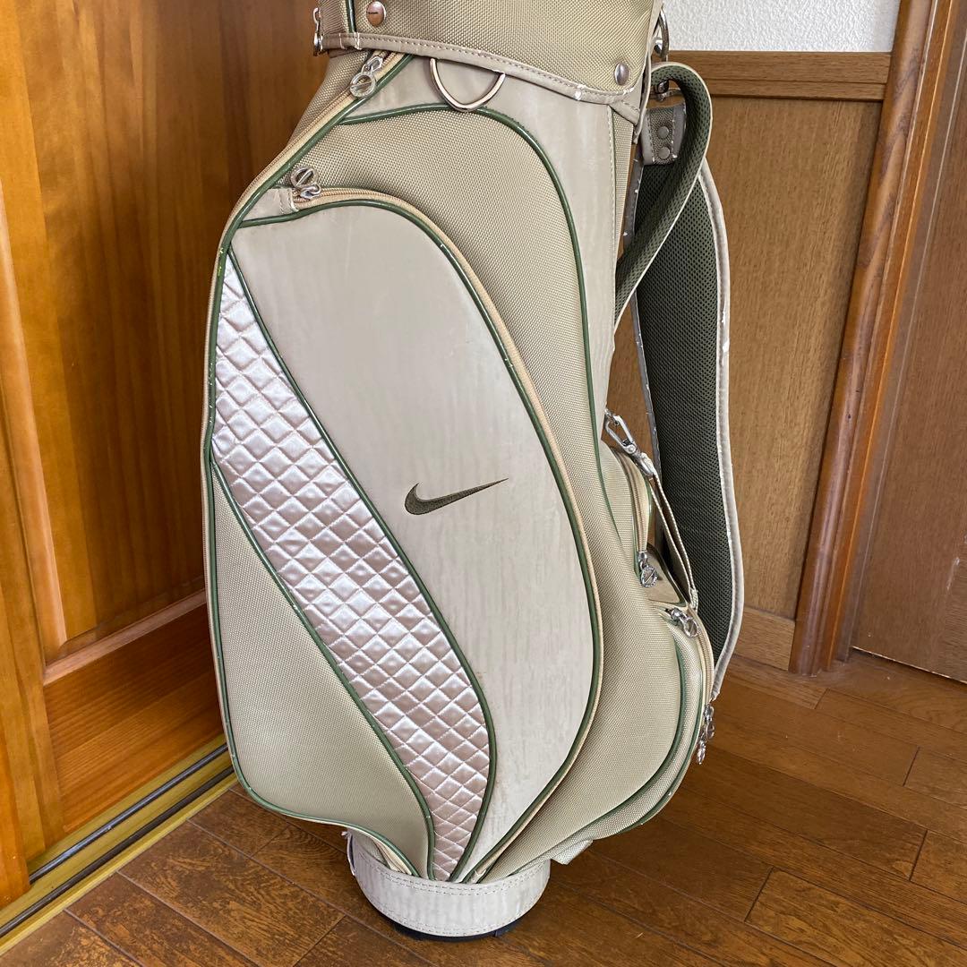 良品NIKI GOLF キャディバッグ ベージュポーチ付きレディース　メンズ