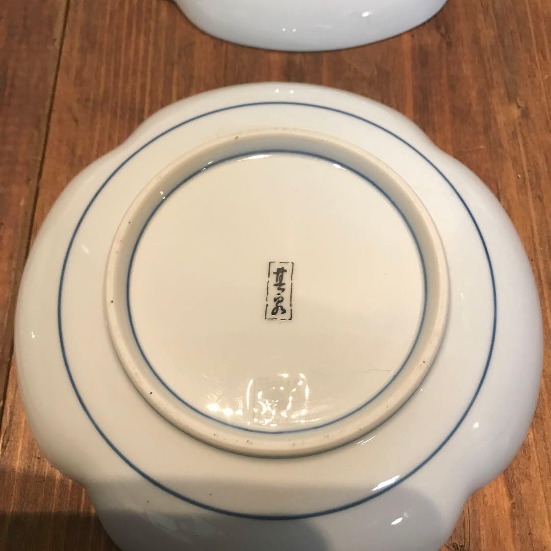 美品　有田焼　其泉窯　染錦　銘々皿　金彩古伊万里　6枚　色合いがとても華やかな