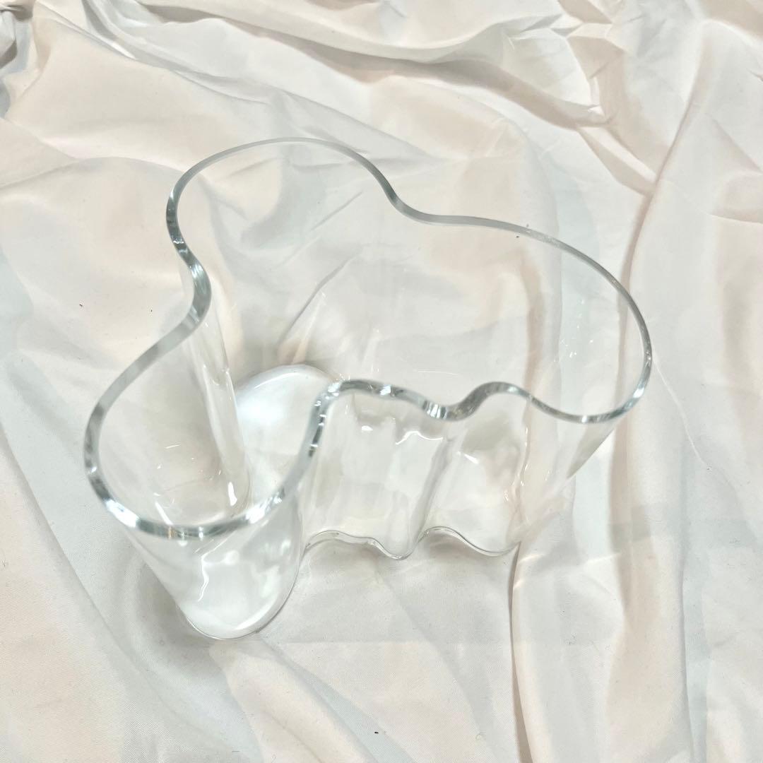 llttalaアルヴァ・アアルトコレクション ベース クリア 花瓶