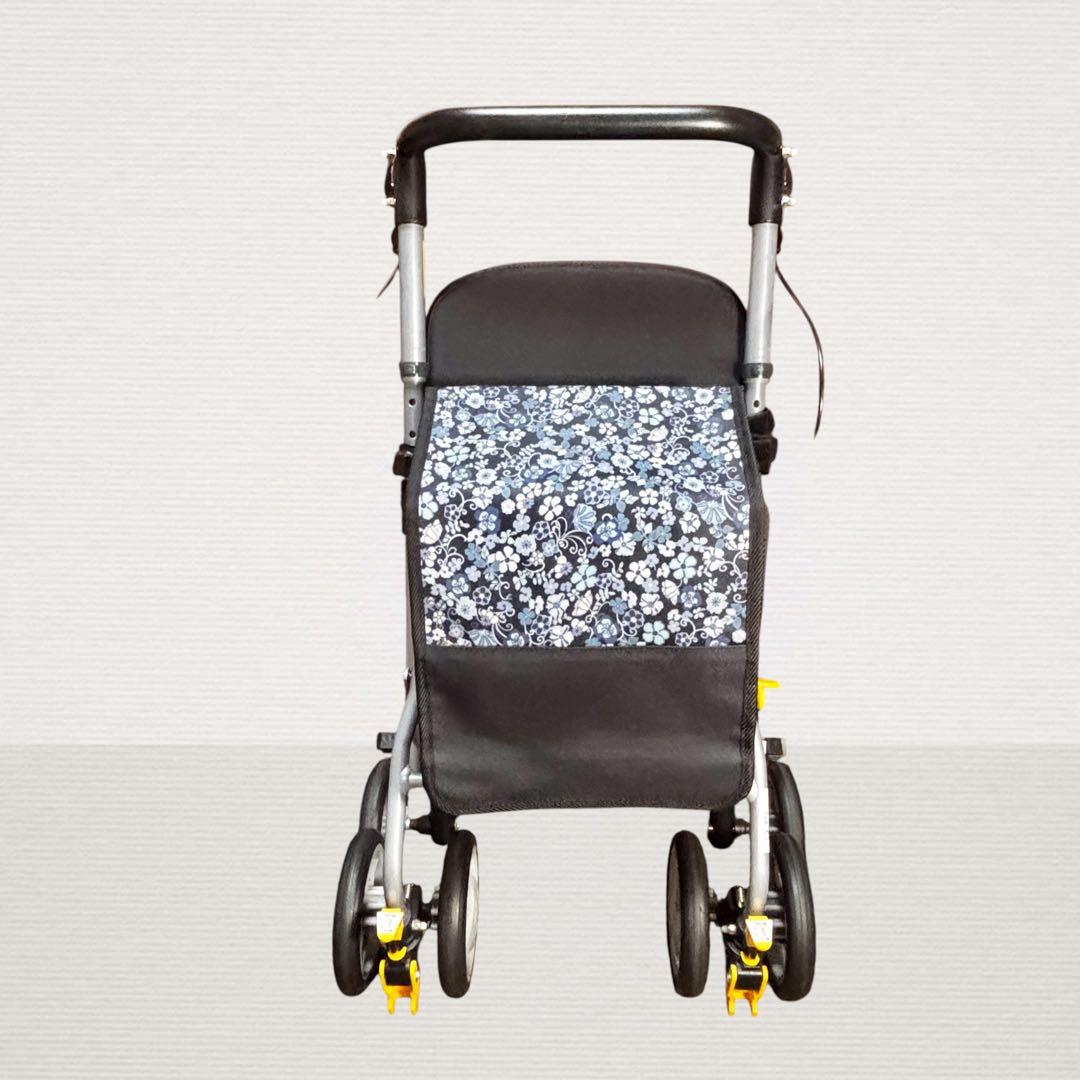 ✨極美品✨ 島製作所 シルバーカー シンフォニーSPスリム 花柄収納