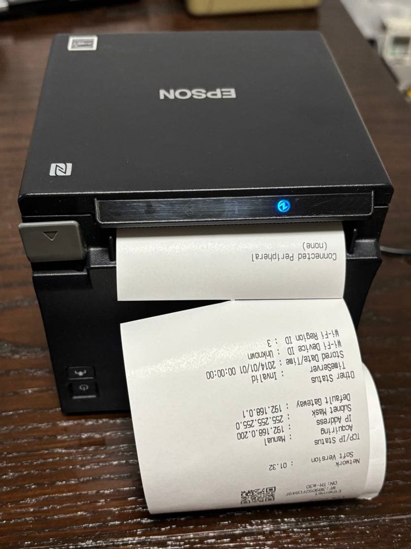 エプソン　レシートプリンター　TM-m30 M335B