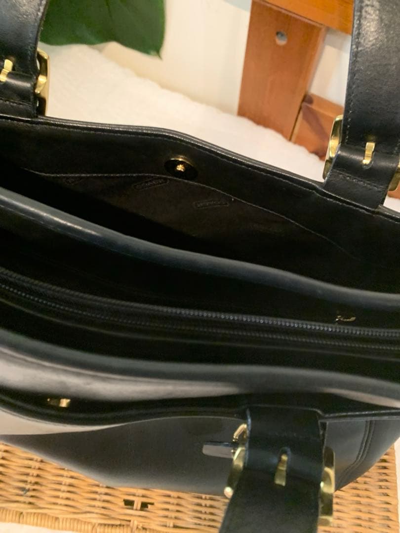⭐︎オールドコーチCOACH 大容量トートバッグ　USA A4