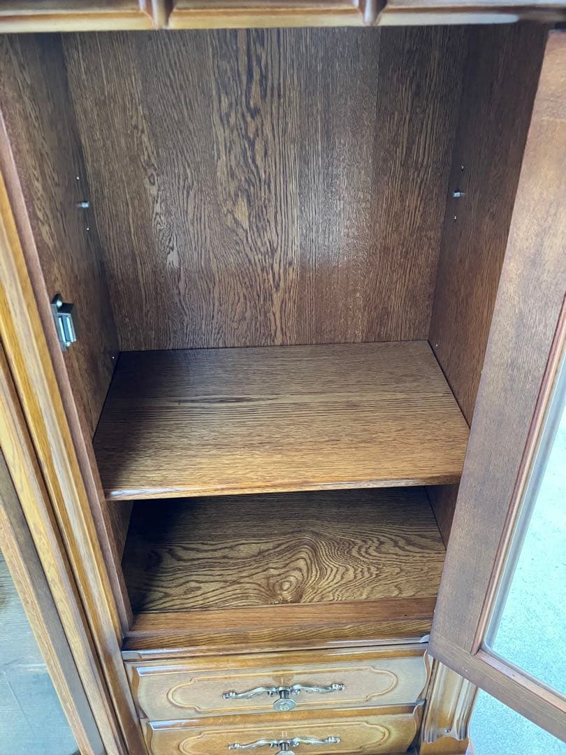 アンティーク キャビネット リビングボード 185cm幅