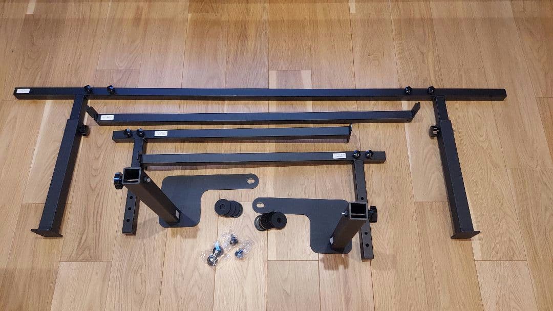 ハイエース　ファインテックツアラーミドルルーフ用　ベッドキッド　ブラックレザー