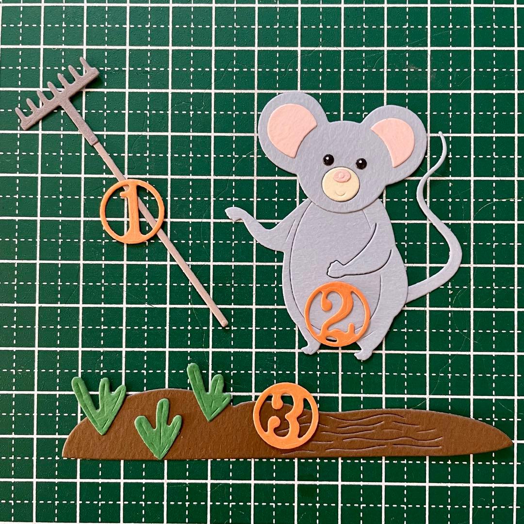 【ガーデニングB】サンプルページ（ペーパークラフト クラフトパンチ）