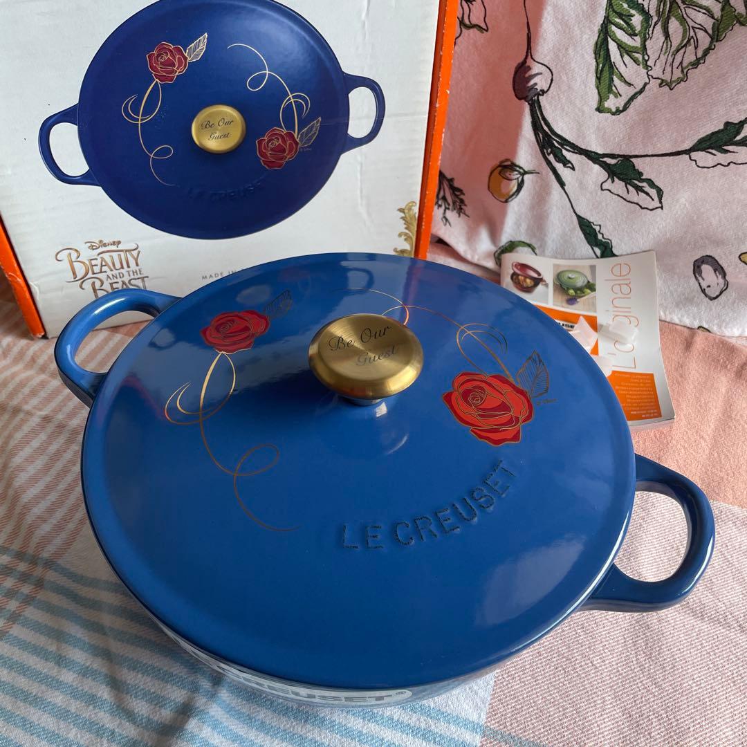 ルクルーゼ マルミット22㎝ 『美女と野獣』Beauty & The Beast