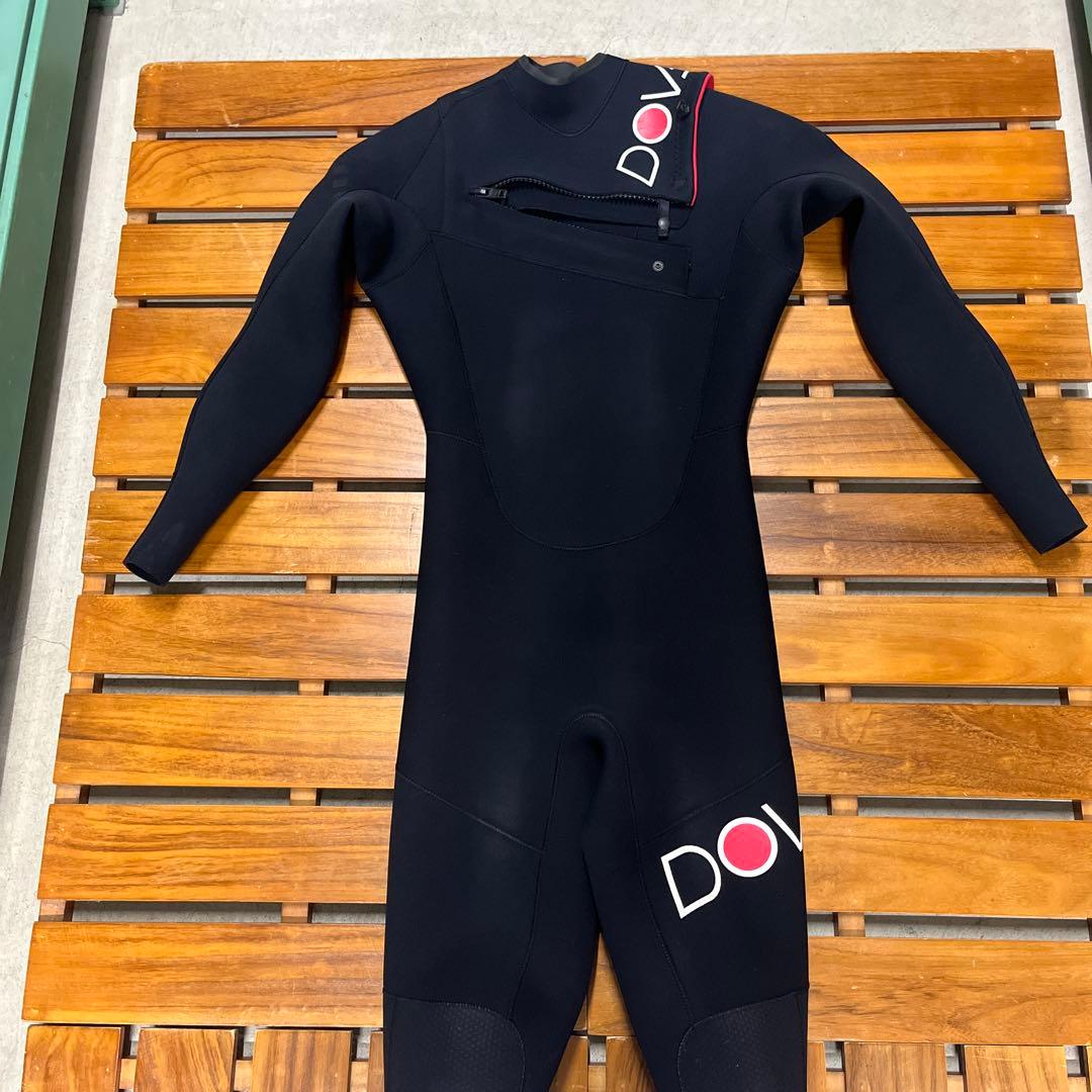 DOVEブラック フルスーツ 前面ファスナー