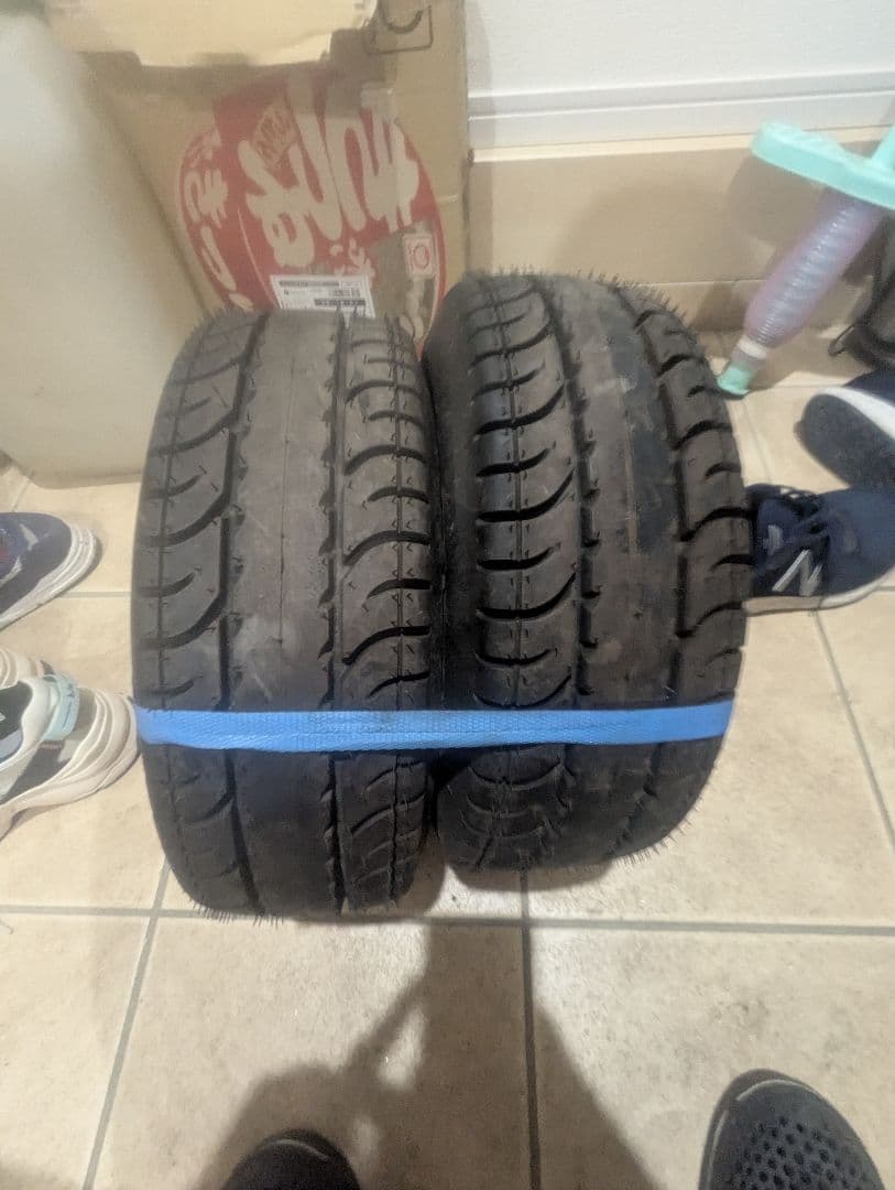 ジャイロx ジャイロキャノピー　iRC 新品Rタイヤ　買い間違え　新品未使用品