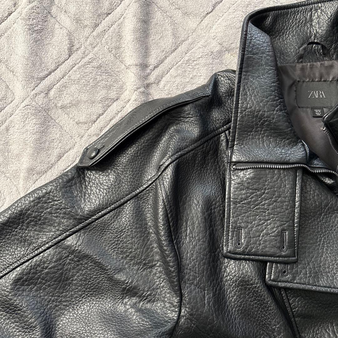 ⚠️a⚠️ ブラック ライダースジャケット