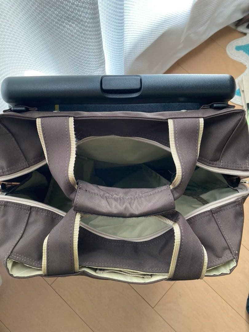 展示品 Swany ブラウン キャリーカート 椅子付