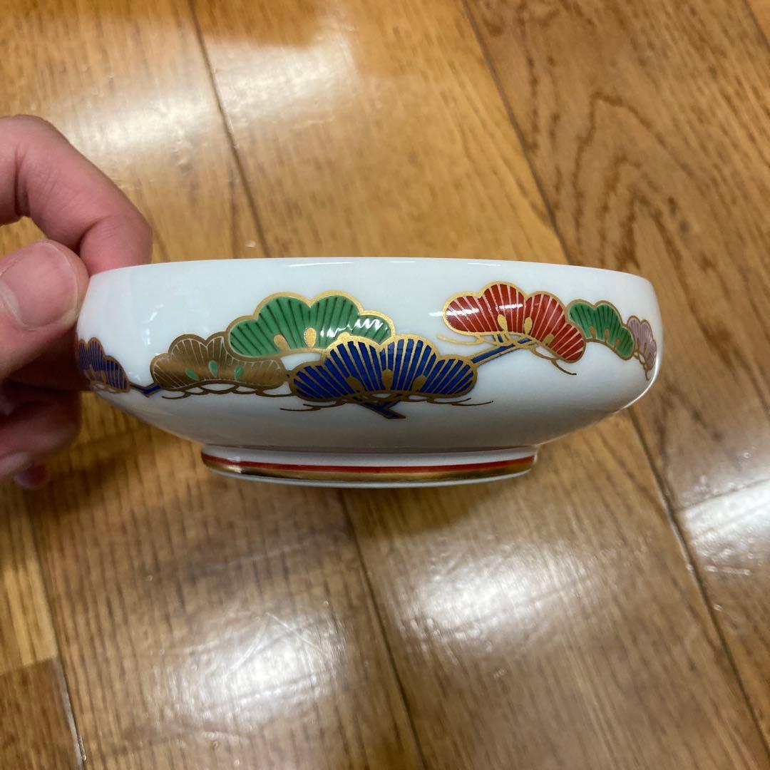 玉割揃 多色花模様 皿