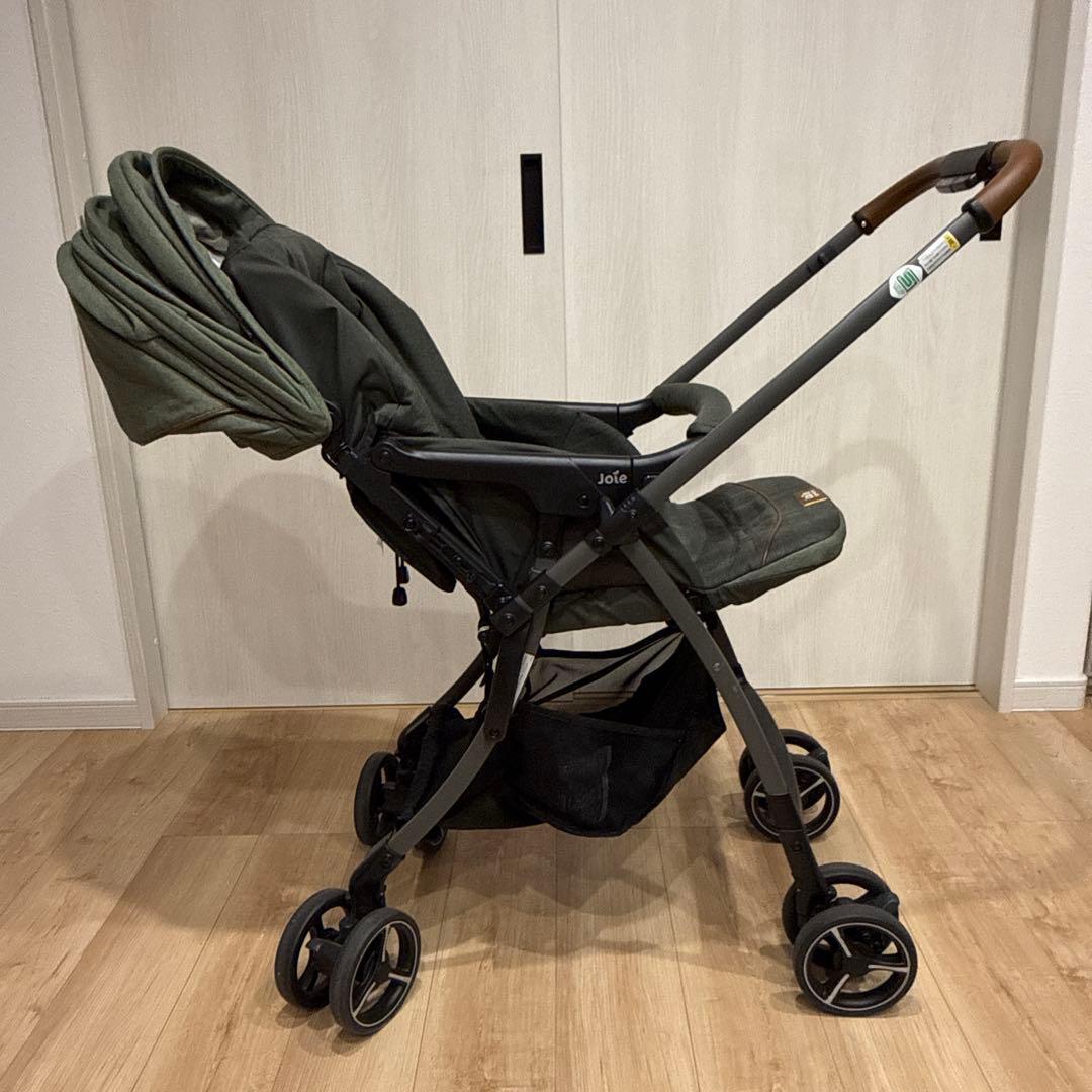 Joie 折りたたみ式ベビーカー オリーブグリーンスマバギ4WDドリフトカトージ