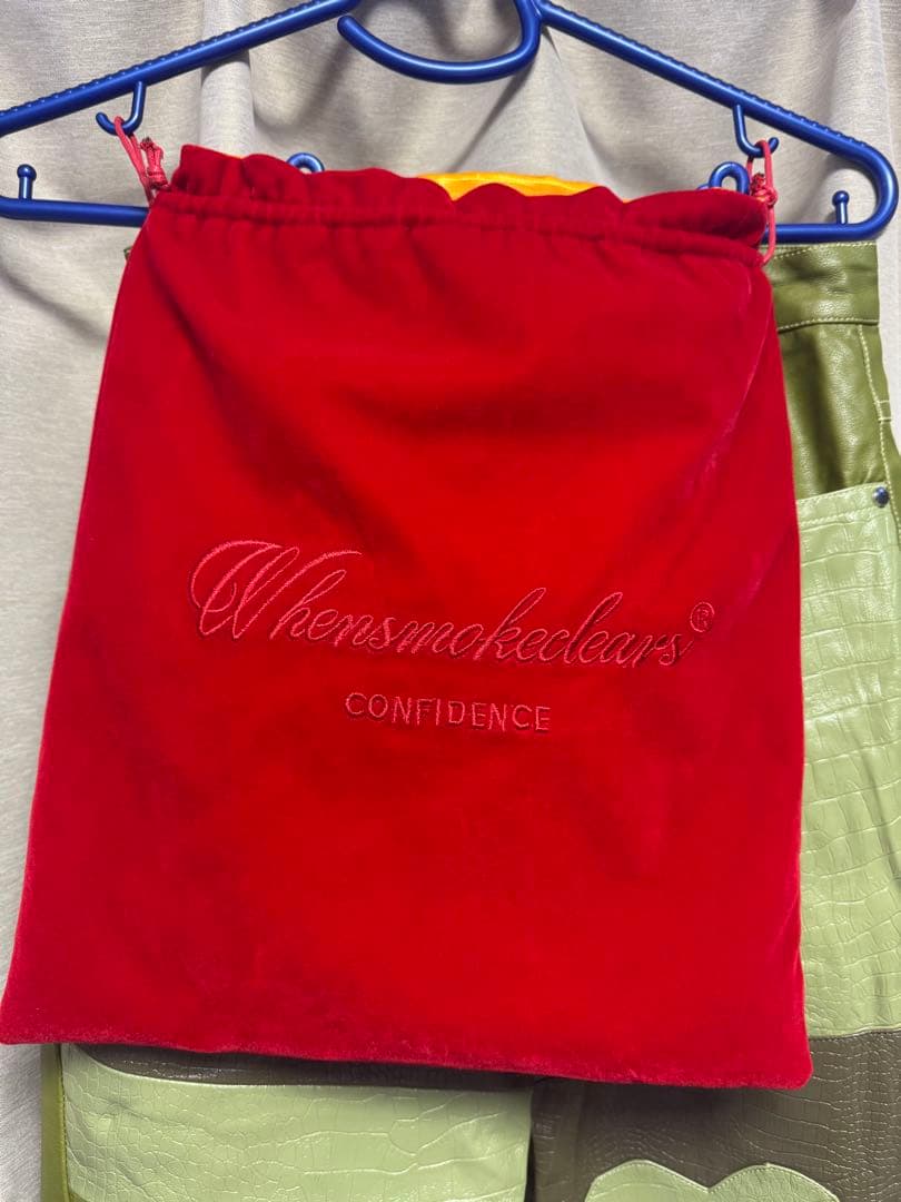 When Smoke Clears パッチワークパンツ　サイズ28