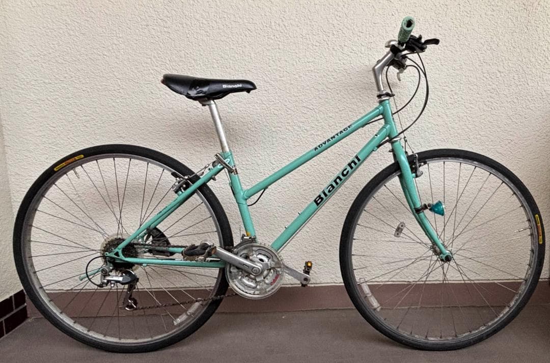 ビアンキ アドバンテージ 700c シマノ クロモリ