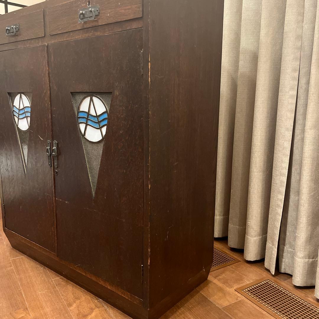 大正　昭和初期　木製本棚 アンティーク