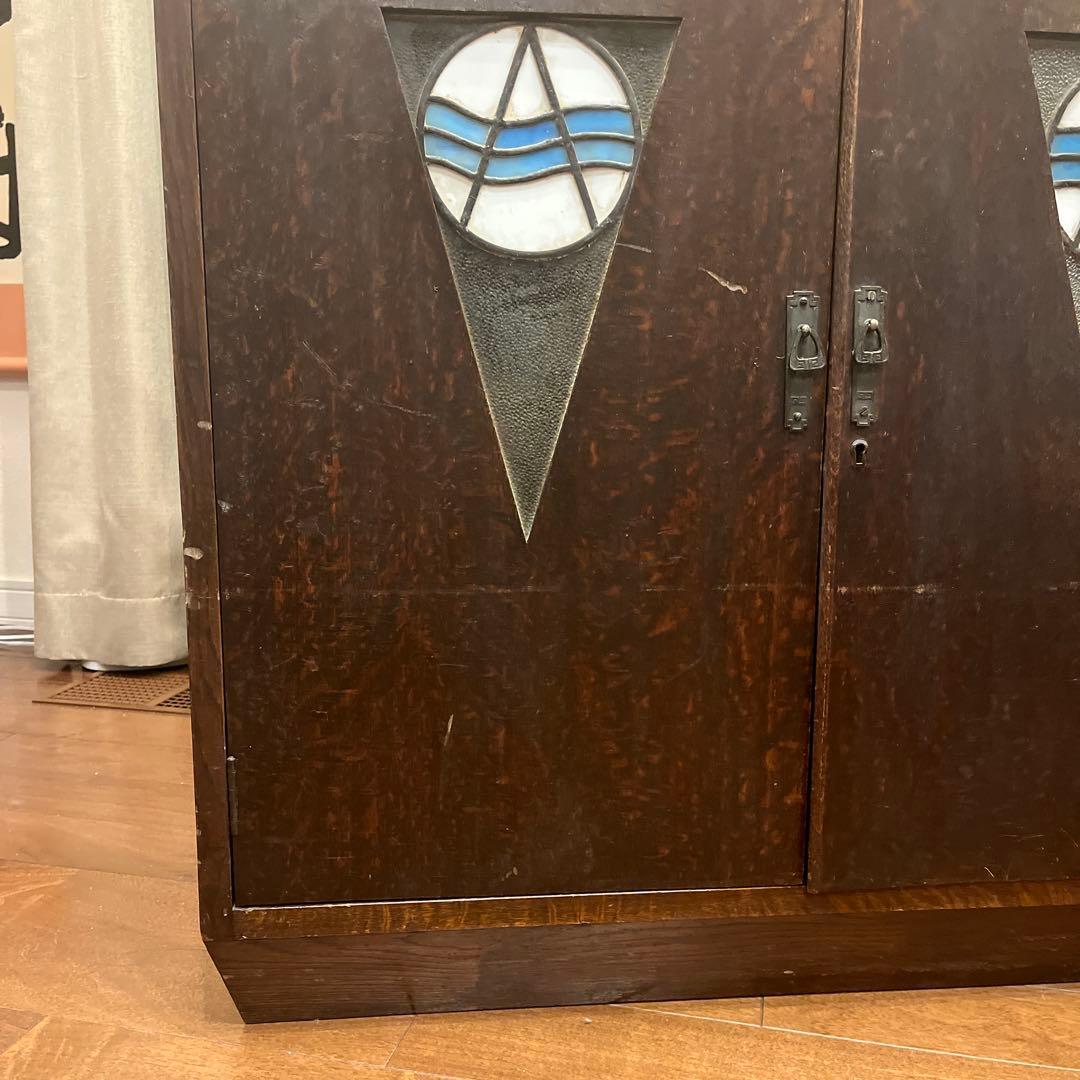 大正　昭和初期　木製本棚 アンティーク