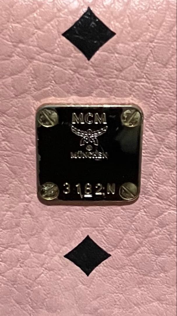 MCM リュック　ソフトピンク　スモールサイズ　正規品