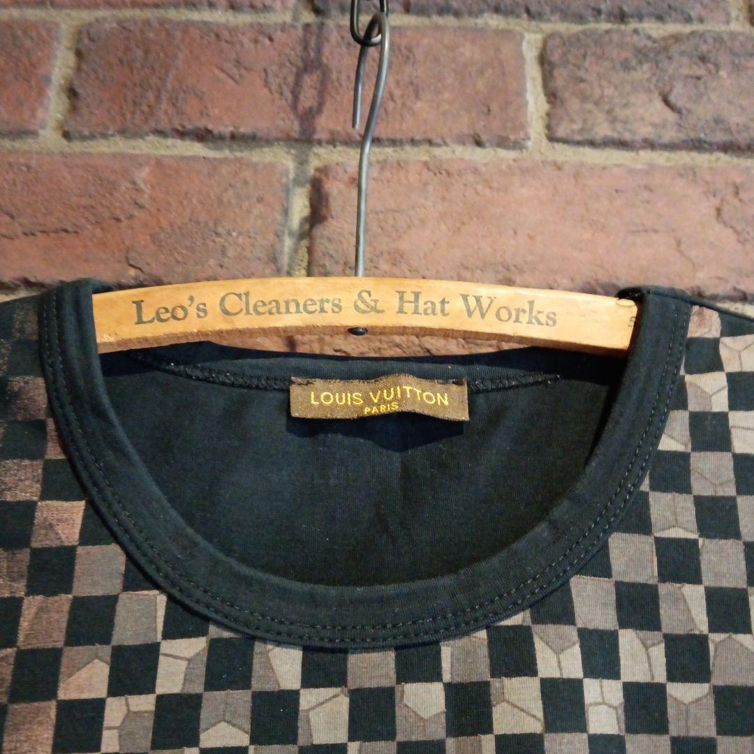 レア！LOUIS VUITTON ルイ・ヴィトン ダミエ LV ロゴ Tシャツ