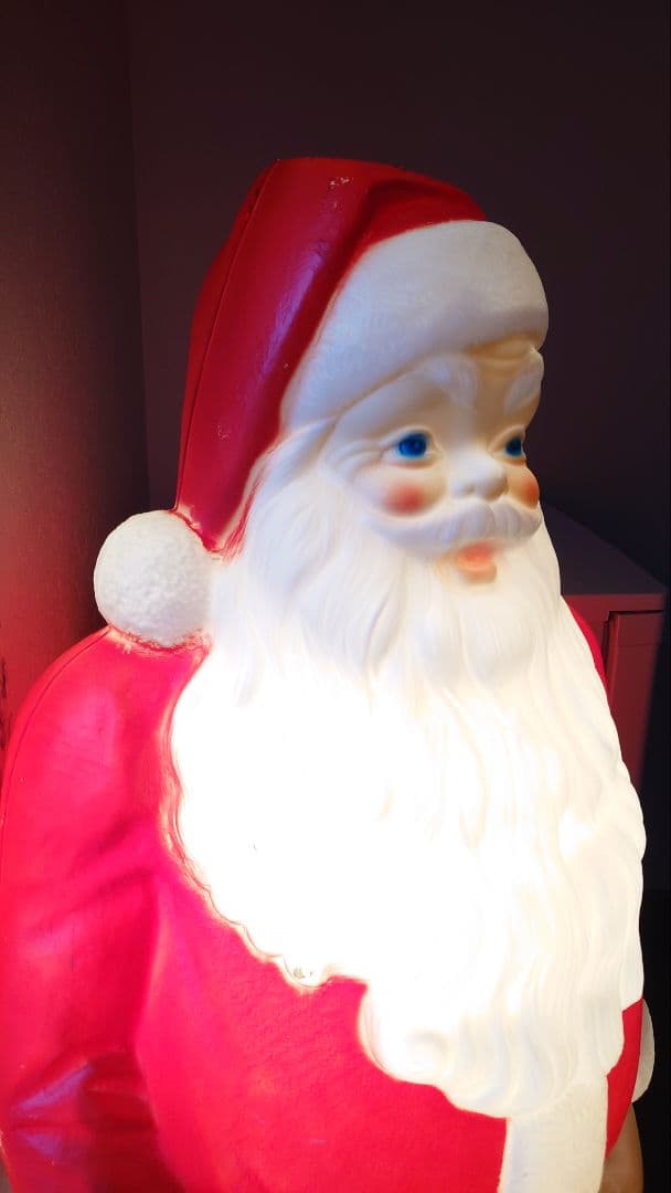 【希少】 vintage サンタクロースライト 約60cm