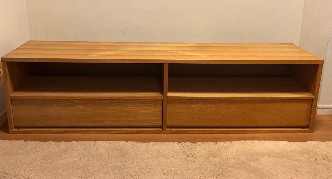 【無印良品】テレビボード　スタッキングキャビネット引き出し(大)