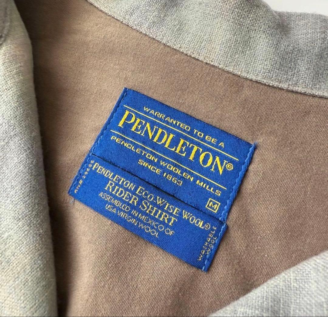 PENDLETON ペンドルトン オープンカラーシャツ 長袖 オンブレ
