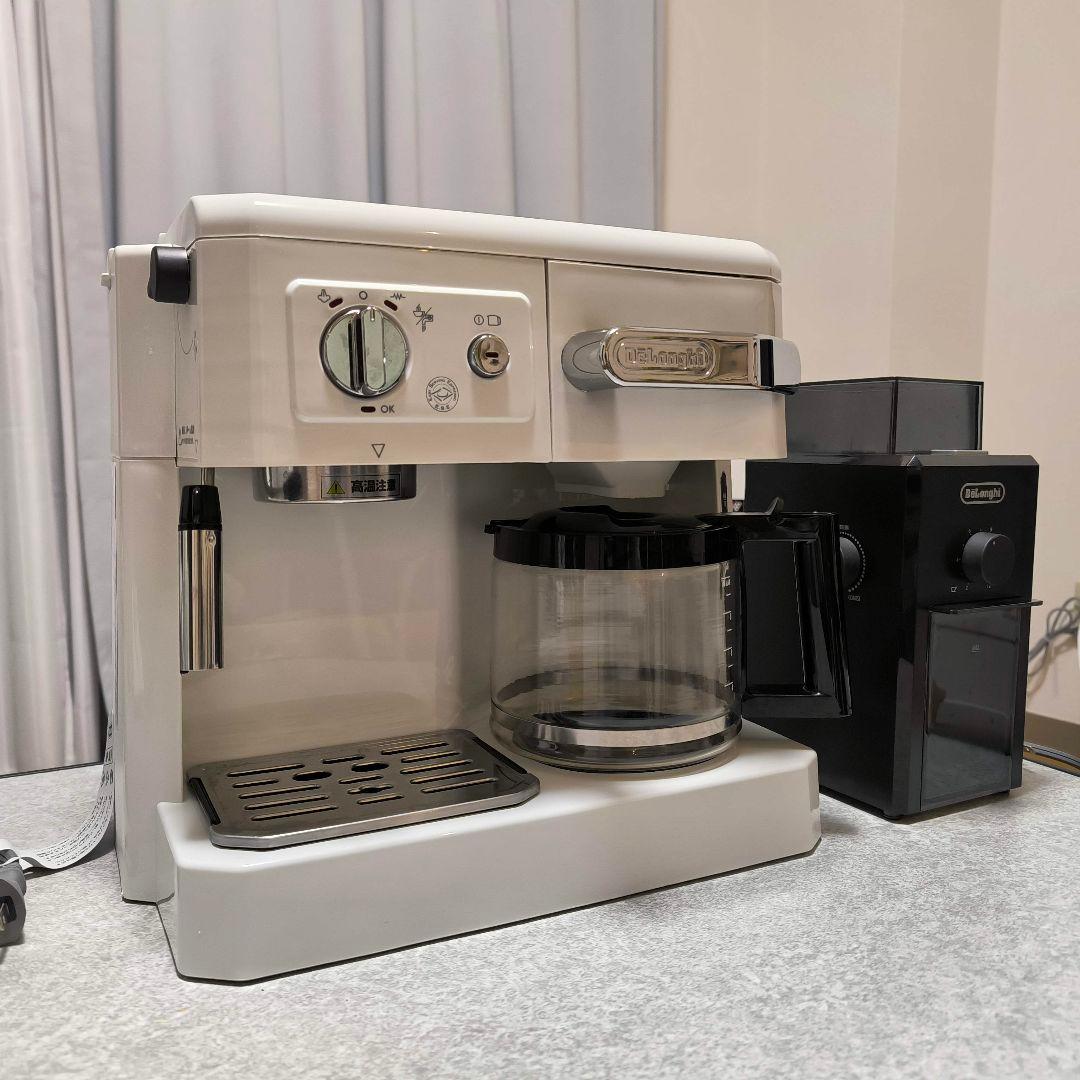 DeLonghi コーヒーメーカー&グラインダー