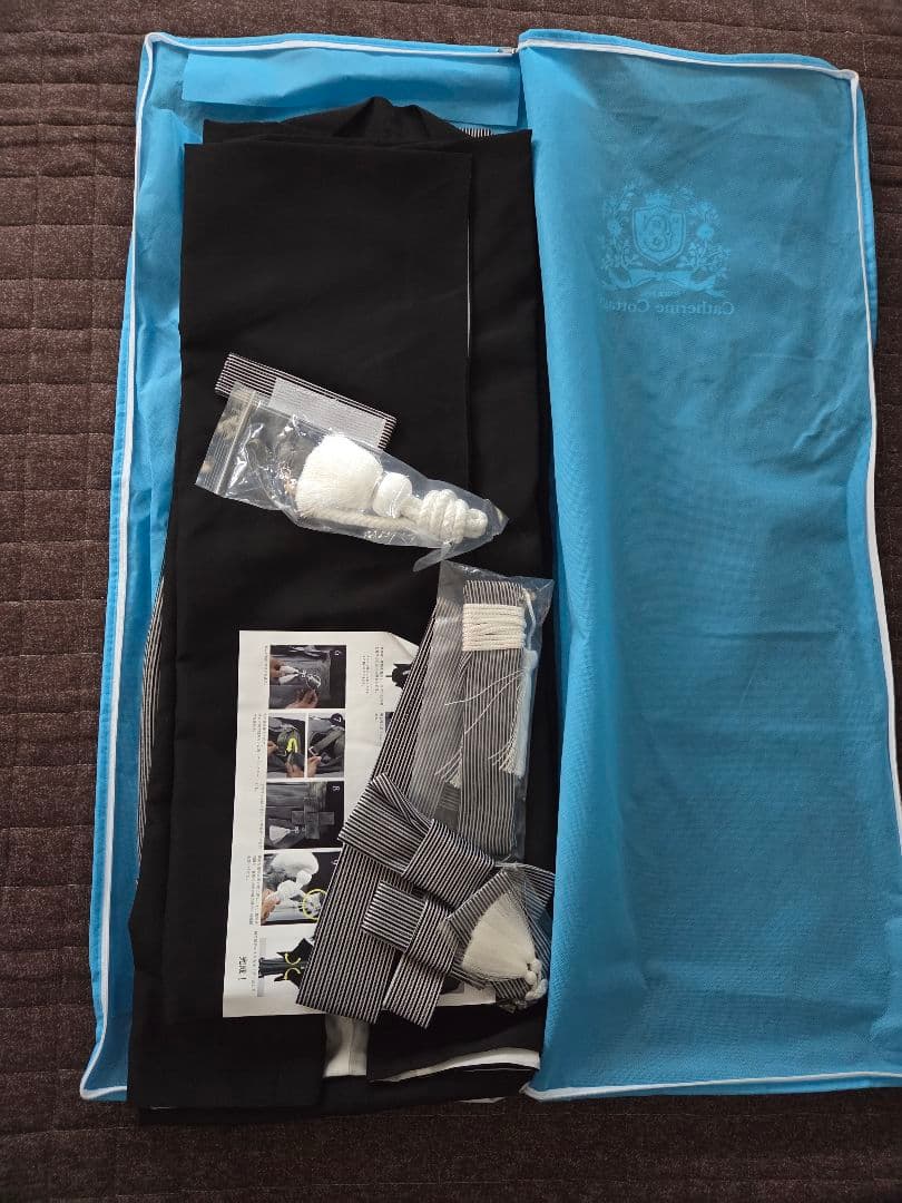 Catherine Cottage 黒 着物 袴　子供用140-155㎝