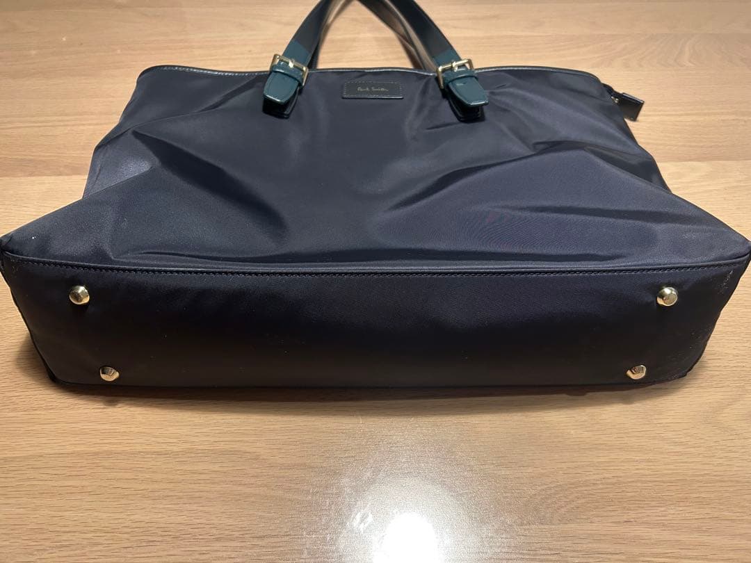 ポールスミス　ネイビー トートバッグ ナイロン製