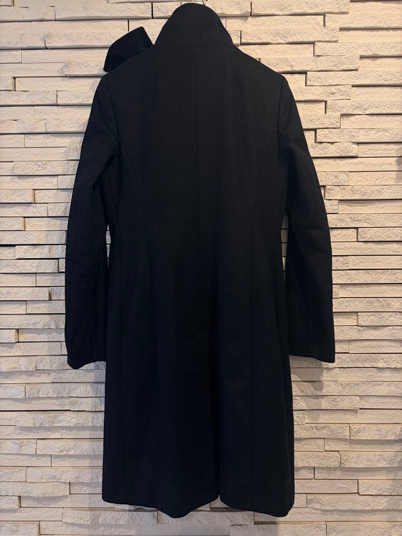 Max&Co マックスマーラ　ロングコート　ブラック　40 L アンゴラ混