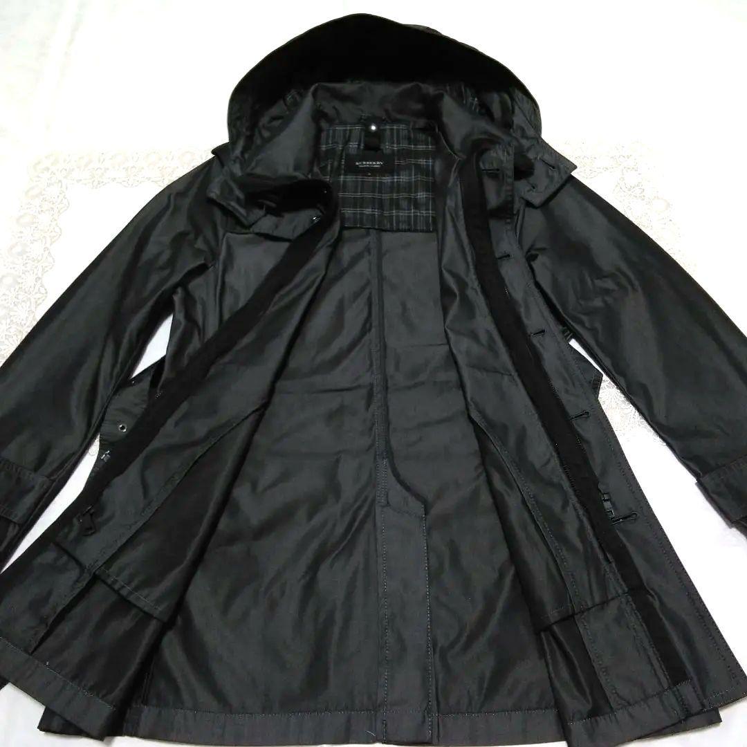 試着のみ　バーバリーブラックレーベル　トレンチコート　フード&インナー付き