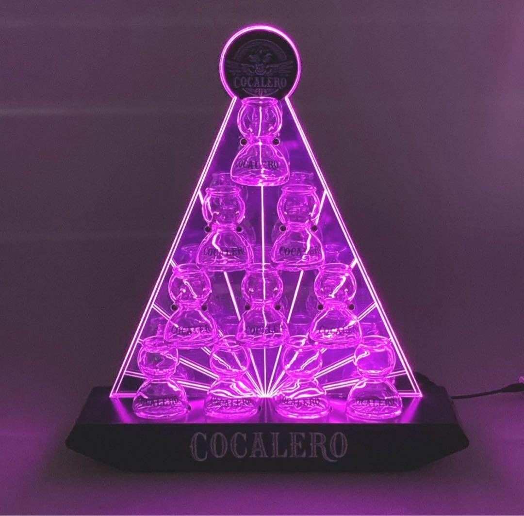 【新品未使用】2色LEDコカボムタワー 演出用 コカレロ