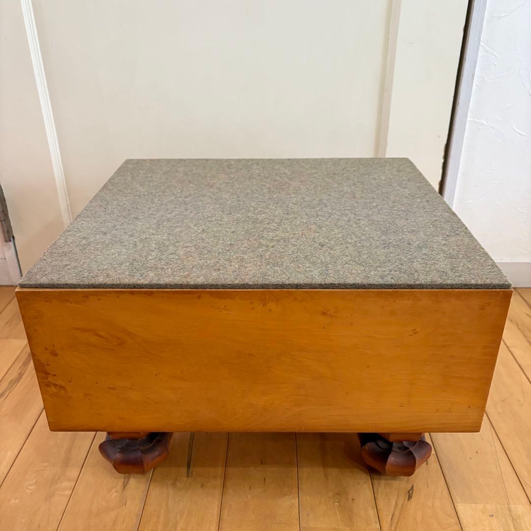 ☆囲碁☆ 高級　36号　本蛤石 那智石　碁笥 へそ付き　5.9寸　桐箱