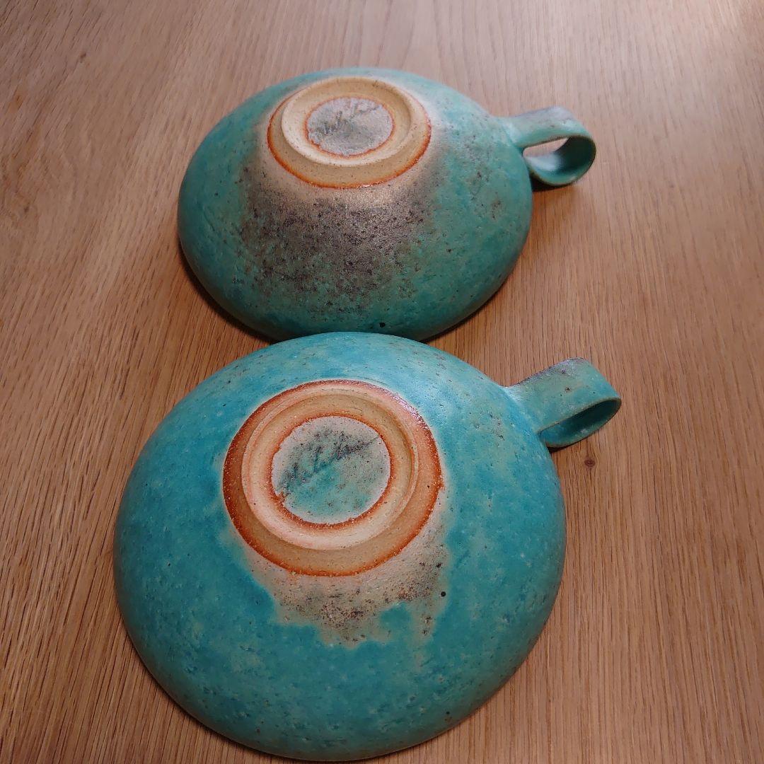 鈴木麻起子さん　スープカップ（L）ターキッシュ　2客セット