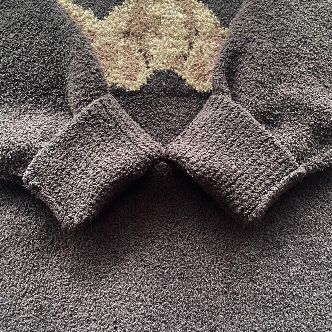 m*k様 ジェラートピケ モチーフジャガードプルオーバー＆ボーダーロングパンツ