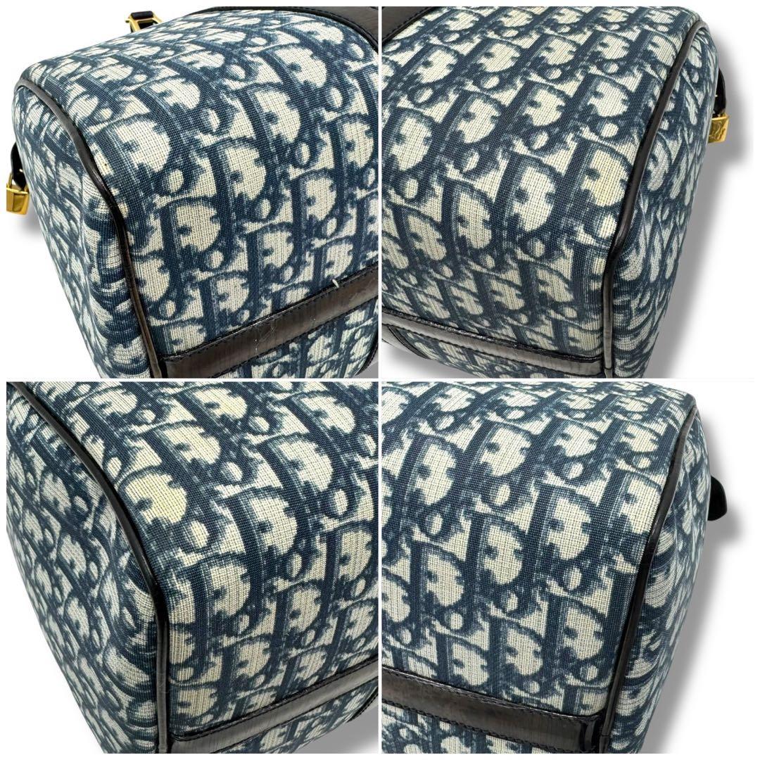 Christian Dior トロッター オブリーク ハンドバッグ ミニボストン