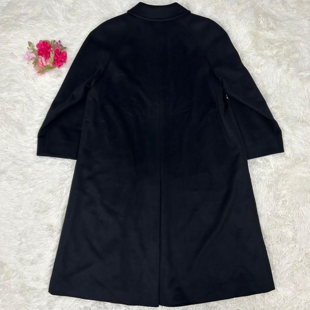 【極美品/L】バーバリー チェスターコート アウター カシミヤ100% Aライン