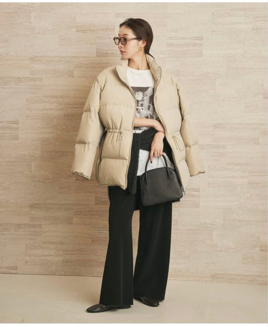 新品・未開封Plage HAKUU ハクウ別注ダウンジャケット　ベージュ　38