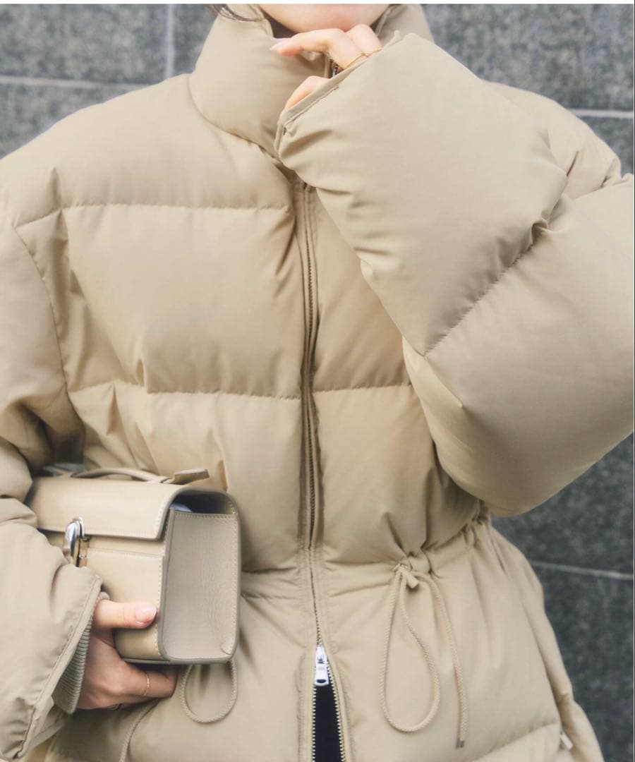 新品・未開封Plage HAKUU ハクウ別注ダウンジャケット　ベージュ　38