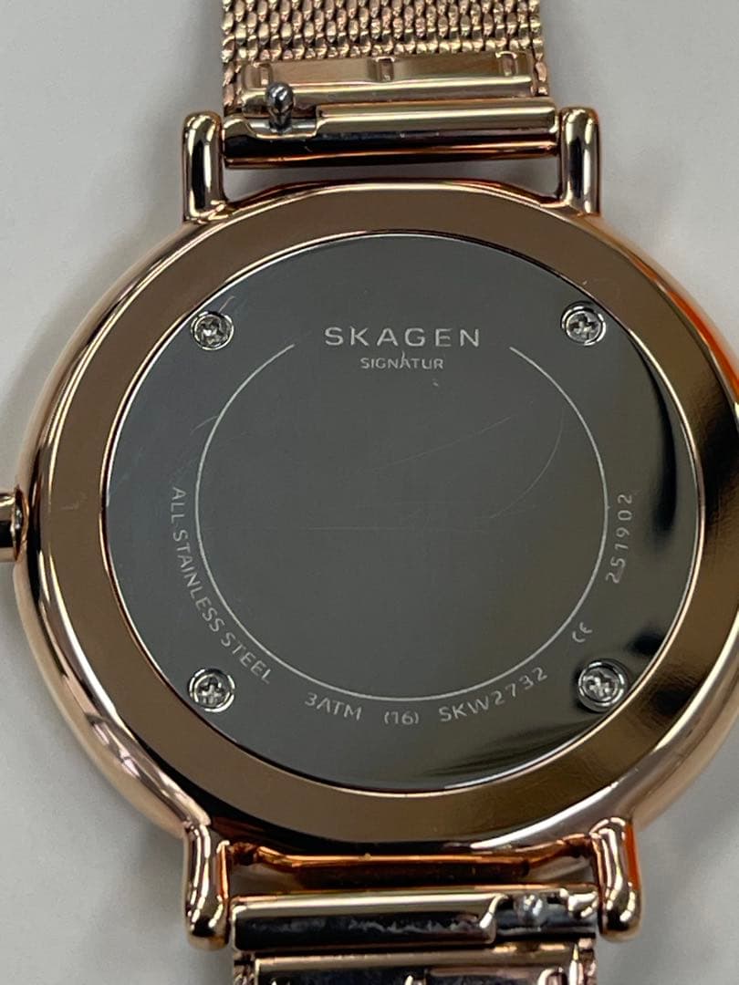 SKAGEN シグネチャー SKW2732 レディース クォーツ腕時計