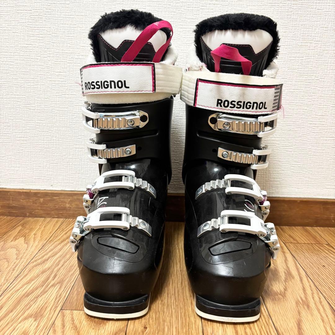 レディース　KASTLE 24〜24.5cm スキーセット　ストック付