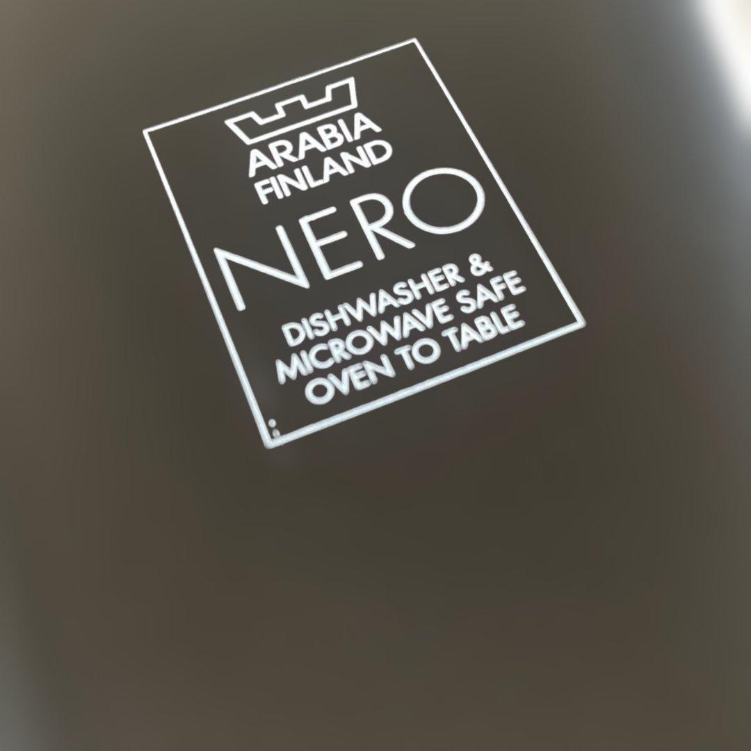 新品 廃盤　ARABIA　NERO　ディッシュプレート４枚セット
