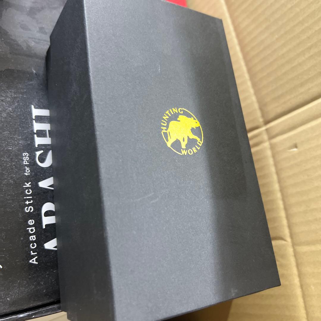 【保証書・冊子・箱付き美品】HUNTING WORLD スイス製クォーツ 腕時計