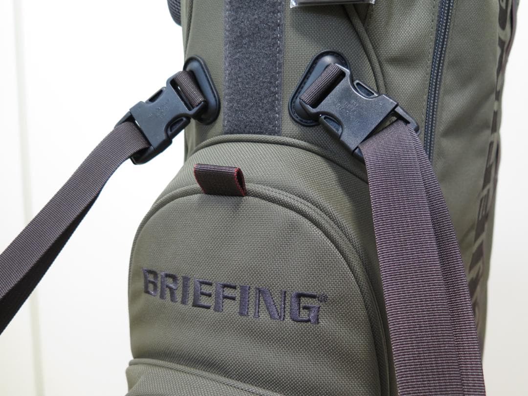 BRIEFING GOLFキャディバッグCR-4 #03TL レンジャーグリーン